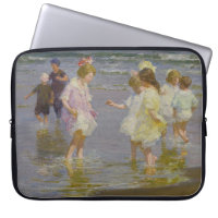 Children Wading on the Beach (by E.H. Potthast)