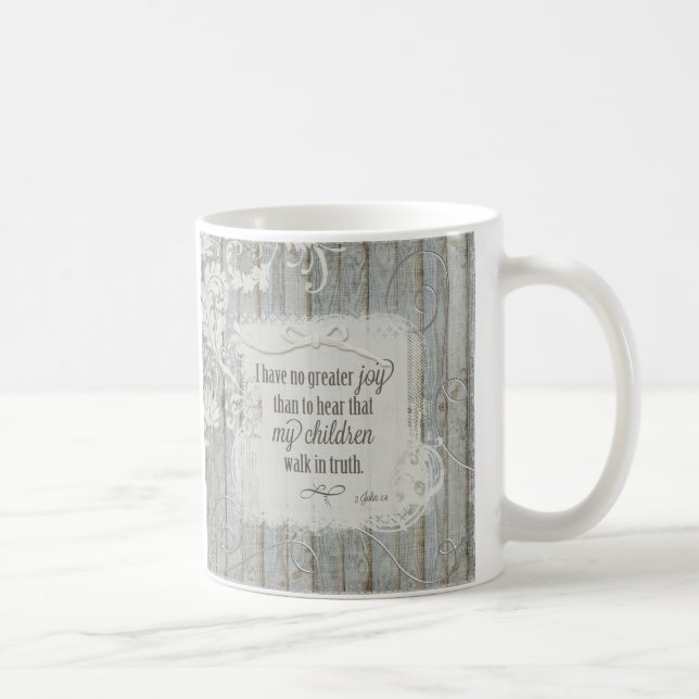 Children Walk in Truth - 3 John 1:4 Coffee Mug (Right)
