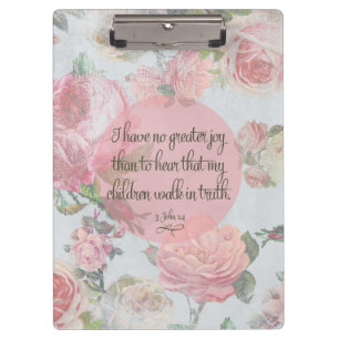 Children Walk in Truth Clipboard