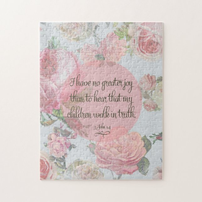 Children Walk in Truth Jigsaw Puzzle (Vertical)