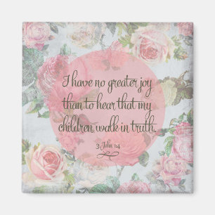 Children Walk in Truth Magnet