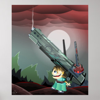 Children with Firearms Poster