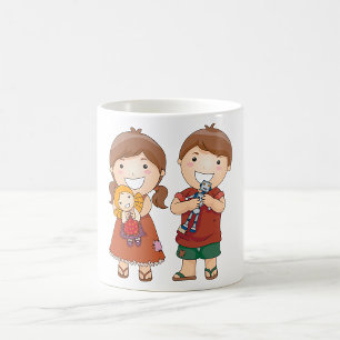 Children With Toys Coffee Mug