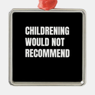 Childrening Would Not Recommend Metal Tree Decoration