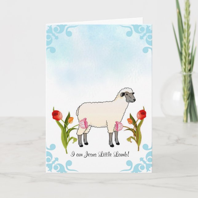 Children's Baptism Card (Front)