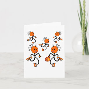 Children's Basketball Team Card