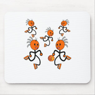 Children's Basketball Team Mouse Mat