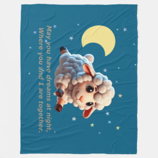 Children's bedding with a cute print. fleece blanket