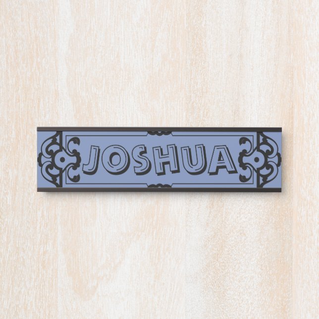 Children's Bedroom Door Name Plaque Idea Door Sign (Front)