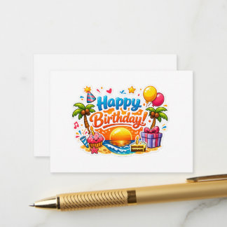 Children's birthday card