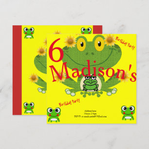 childrens birthday invitation cards