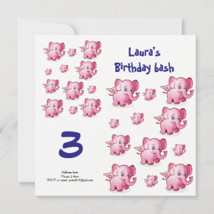 childrens birthday invitation cards
