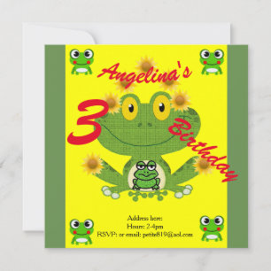 childrens birthday invitation cards