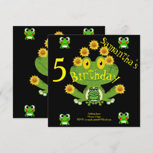 childrens birthday invitation cards
