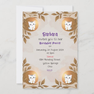 Children's Birthday Party Invitation