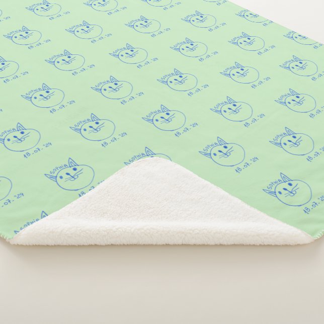 Children's Blanket with Personalized Drawing (3/4)