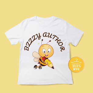 Children's Book Author Unisex Bee T-shirt  Tri-Blend Shirt