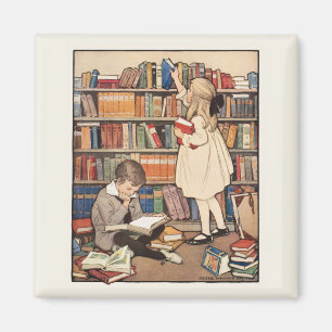Children's Book Week by Jessie Willcox Smith Magnet