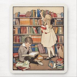 Children's Book Week by Jessie Willcox Smith Mouse Mat