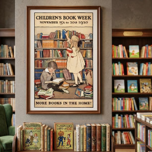 Children's Book Week by Jessie Willcox Smith Poster