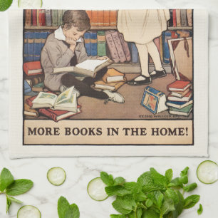 Children's Book Week by Jessie Willcox Smith Tea Towel