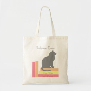 Children's Books and Cat Tote Bag