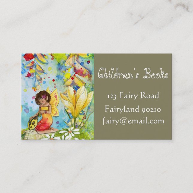 Children's books Children's bookshop Business Card (Front)