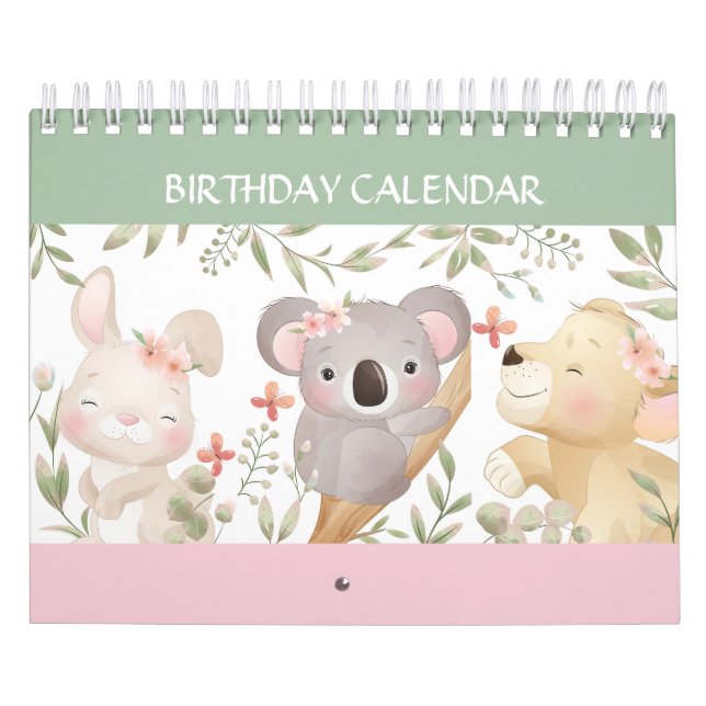 Children's Calendar with Agenda (Cover)