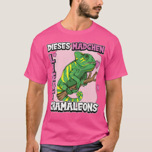 Children'S Chameleon Things This Girl Loves Chamel T-Shirt