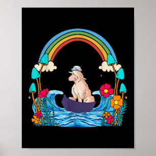 Childrens Child Sheep Sheep Maritime Girls Boys Mo Poster