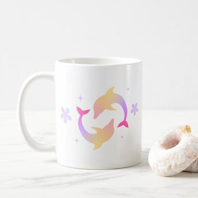Children's Cute Playful Milk Mug Gift (With Donut)