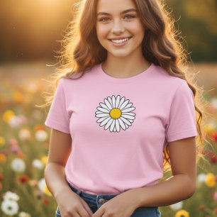Children's Daisy graphic T-shirt / Floral T-shirt