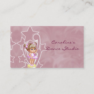 Children's Dance Studio Business Cards