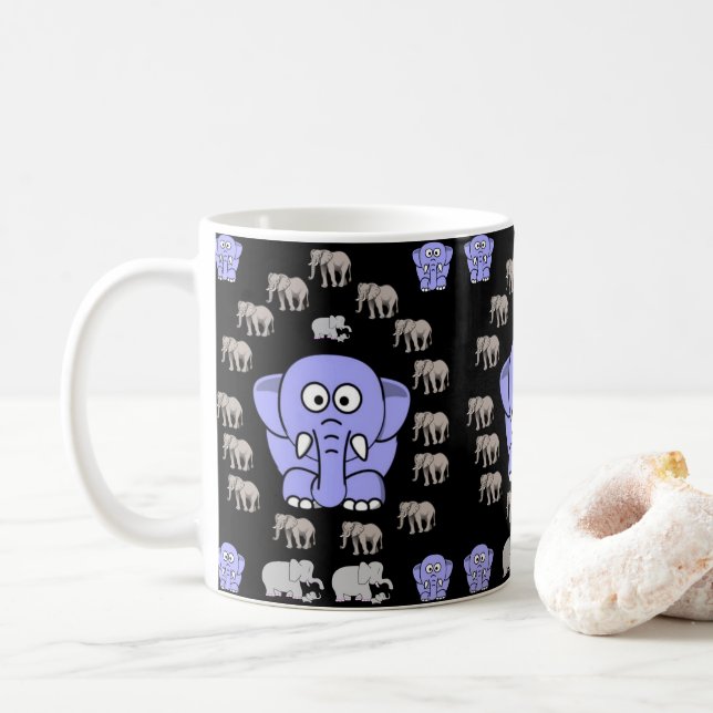 Children's Elephant Mug (With Donut)