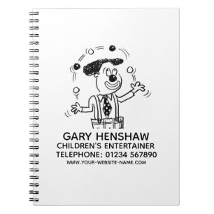 Children's Entertainer or Juggler Notebook