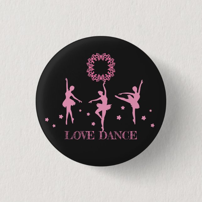 Children's Expression Collection Girl's  3 Cm Round Badge (Front)