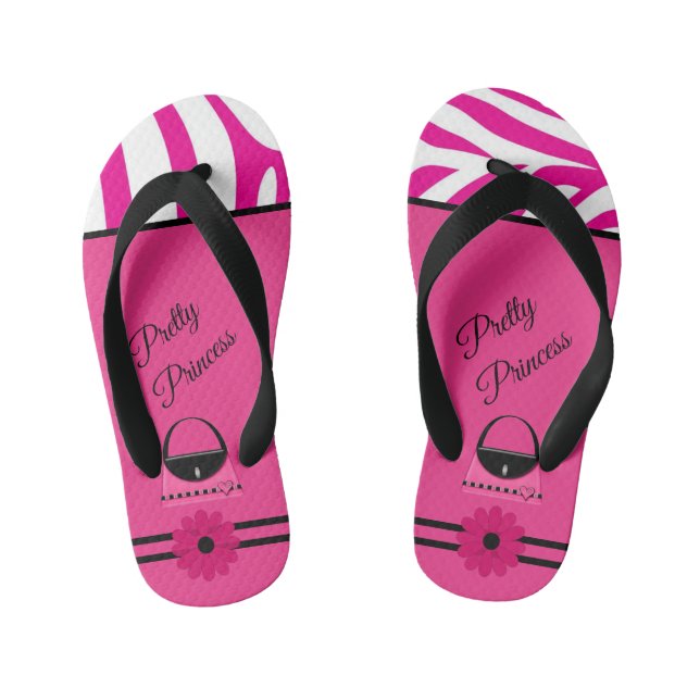 Children's Expression Collection Girl's Flip Flops (Footbed)