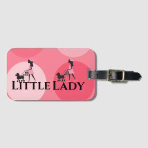 Children's Expression Collection Girl's Luggage Tag
