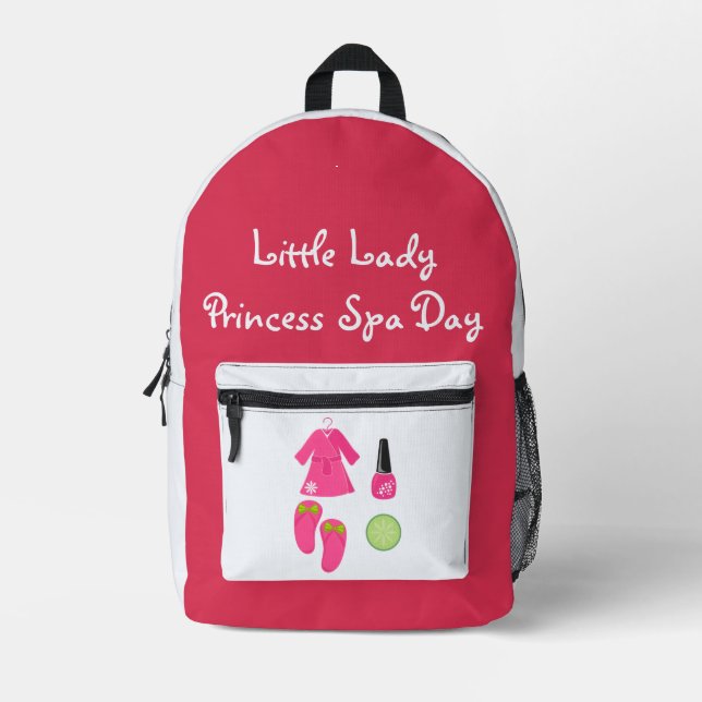 Children's Expression Collection - Girls Printed Backpack (Front)