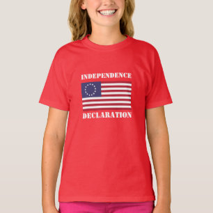 Children's Fashion Novel INDEPENDENCE DECLARATION T-Shirt