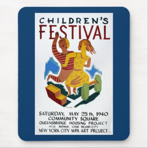 Children's Festival Mouse Mat