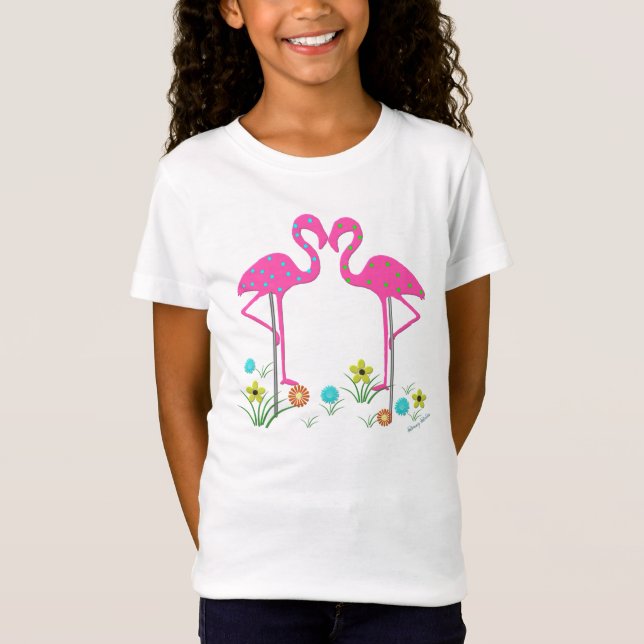 Children's Flamingo T-shirt (Front)