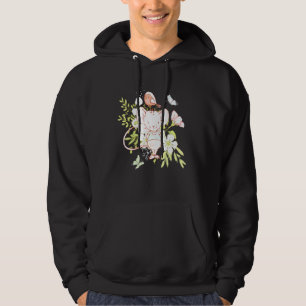 Childrens Flower Mouse I Forest Mouse I Wildflower Hoodie