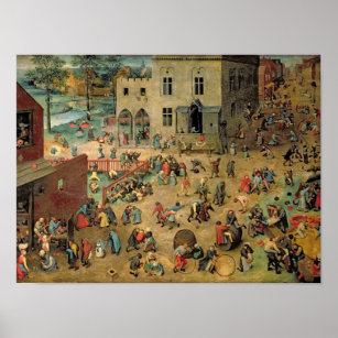 Children's Games , 1560 Poster