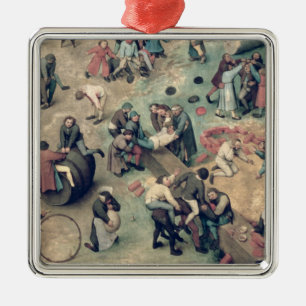 Children's Games : detail of bottom right-hand Metal Tree Decoration