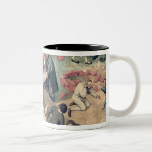 Children's Games : detail of bottom right-hand Two-Tone Coffee Mug