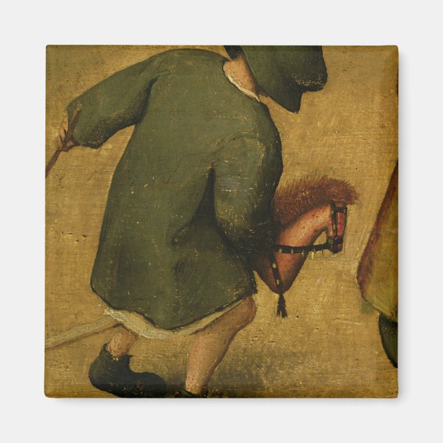 Children's Games, detail of bottom section Magnet (Front)