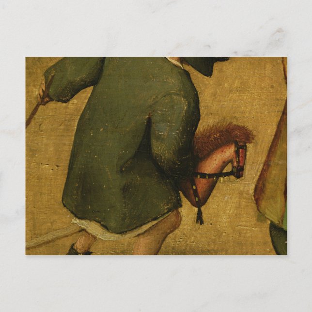 Children's Games, detail of bottom section Postcard (Front)