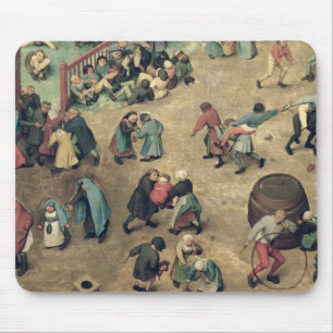 Children's Games : detail of left-hand section Mouse Mat