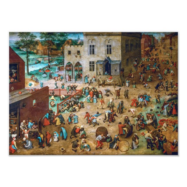 Children's Games | Pieter Bruegel the Elder | Photo Print (Front)